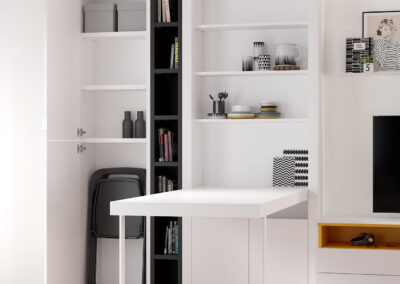 Espai Moble-menjador prestatgeria